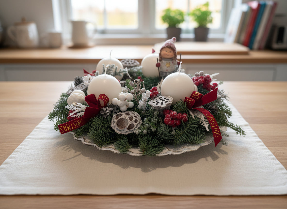 KOMPLET DEKLICA V SNEGU