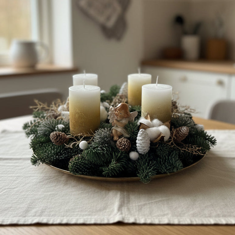 BOŽIČNA NEŽNOST - Adventni venček